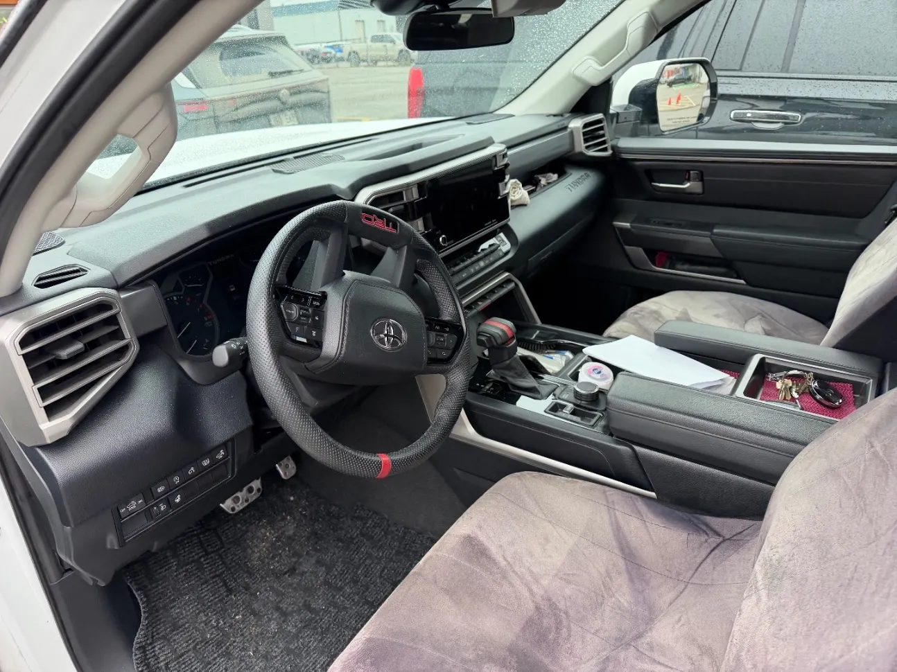 Interior driver side