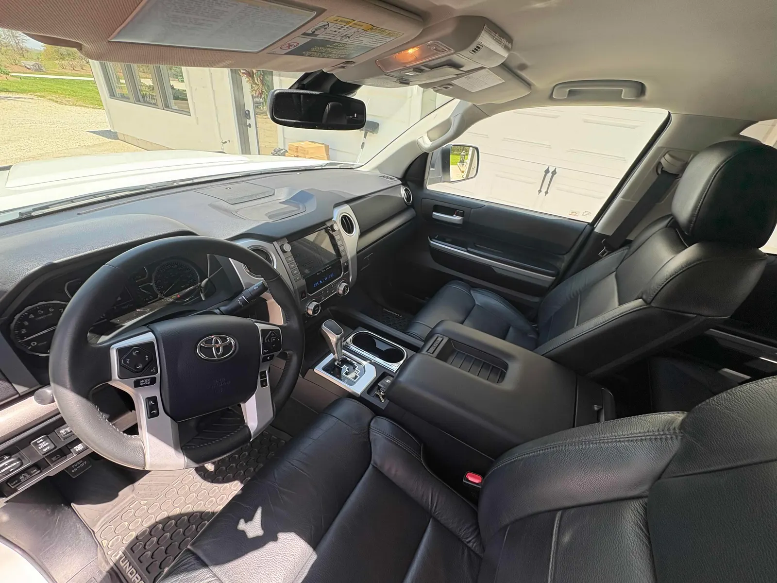 Interior driver side