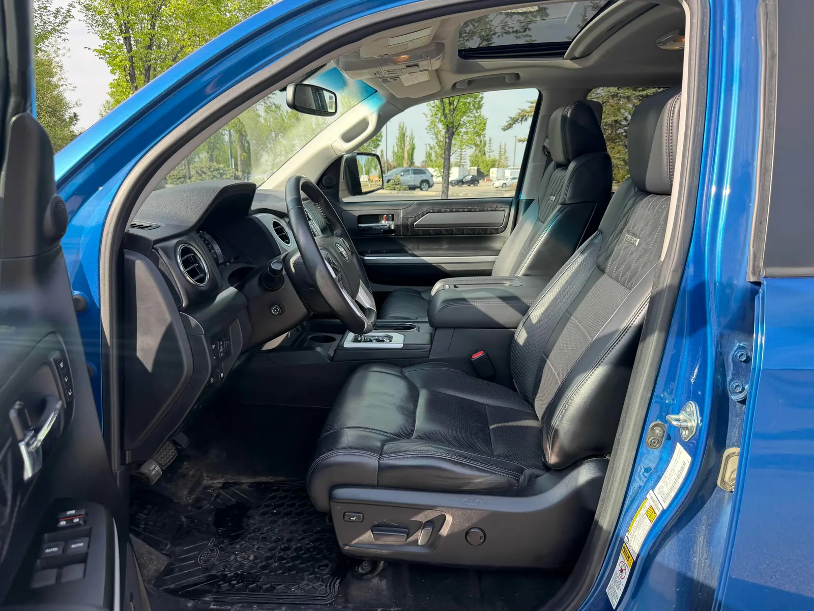 Interior driver side