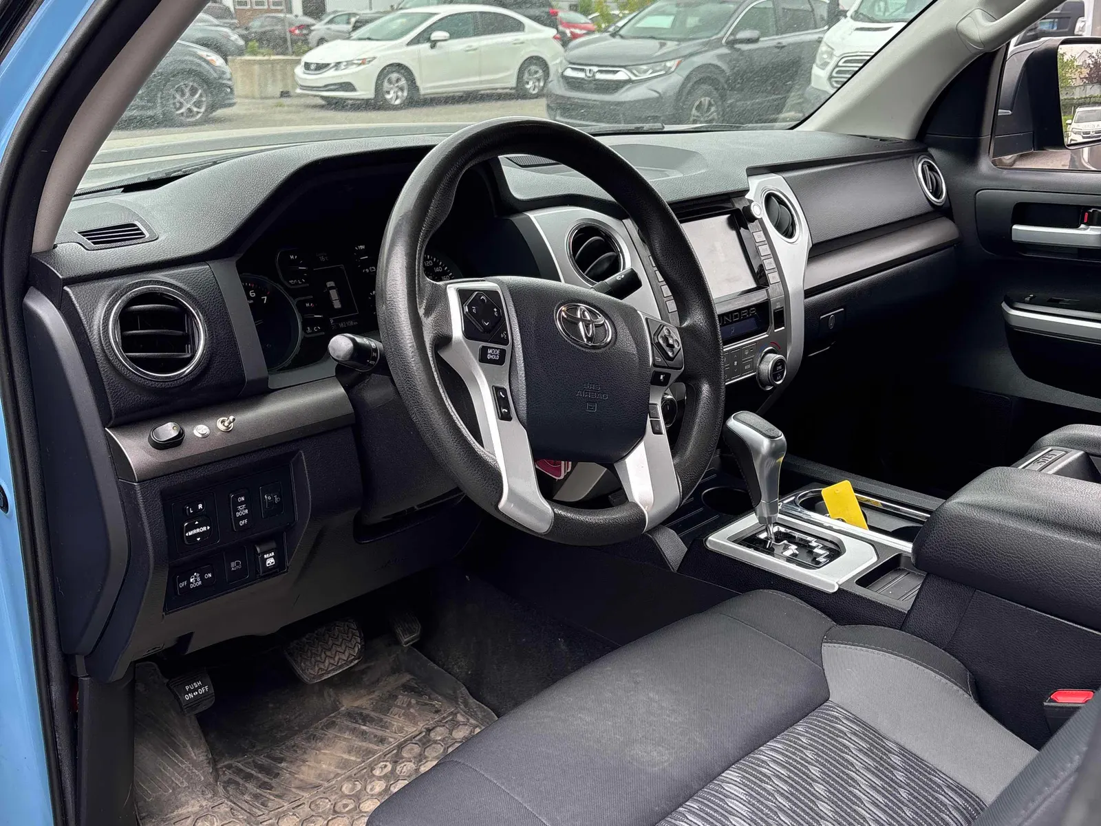 Interior driver side