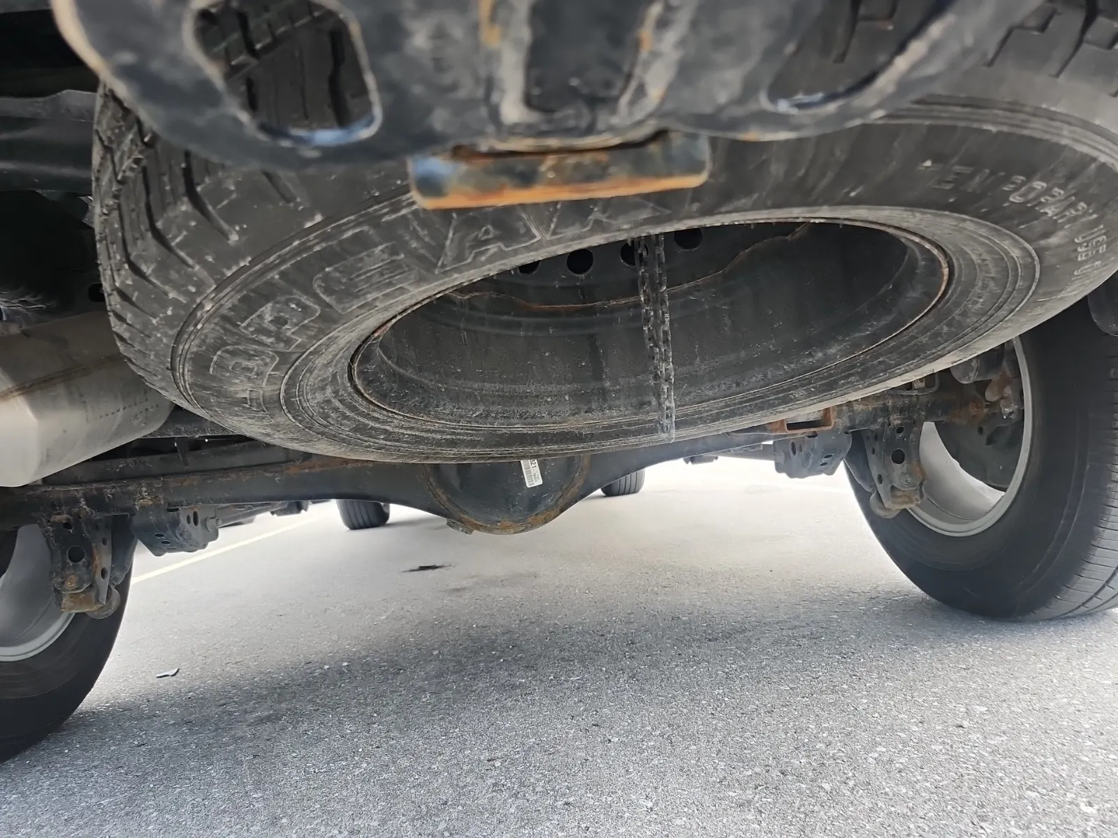 Spare Tire & Wheel Photo