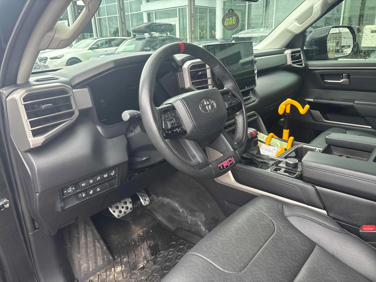 Interior driver side