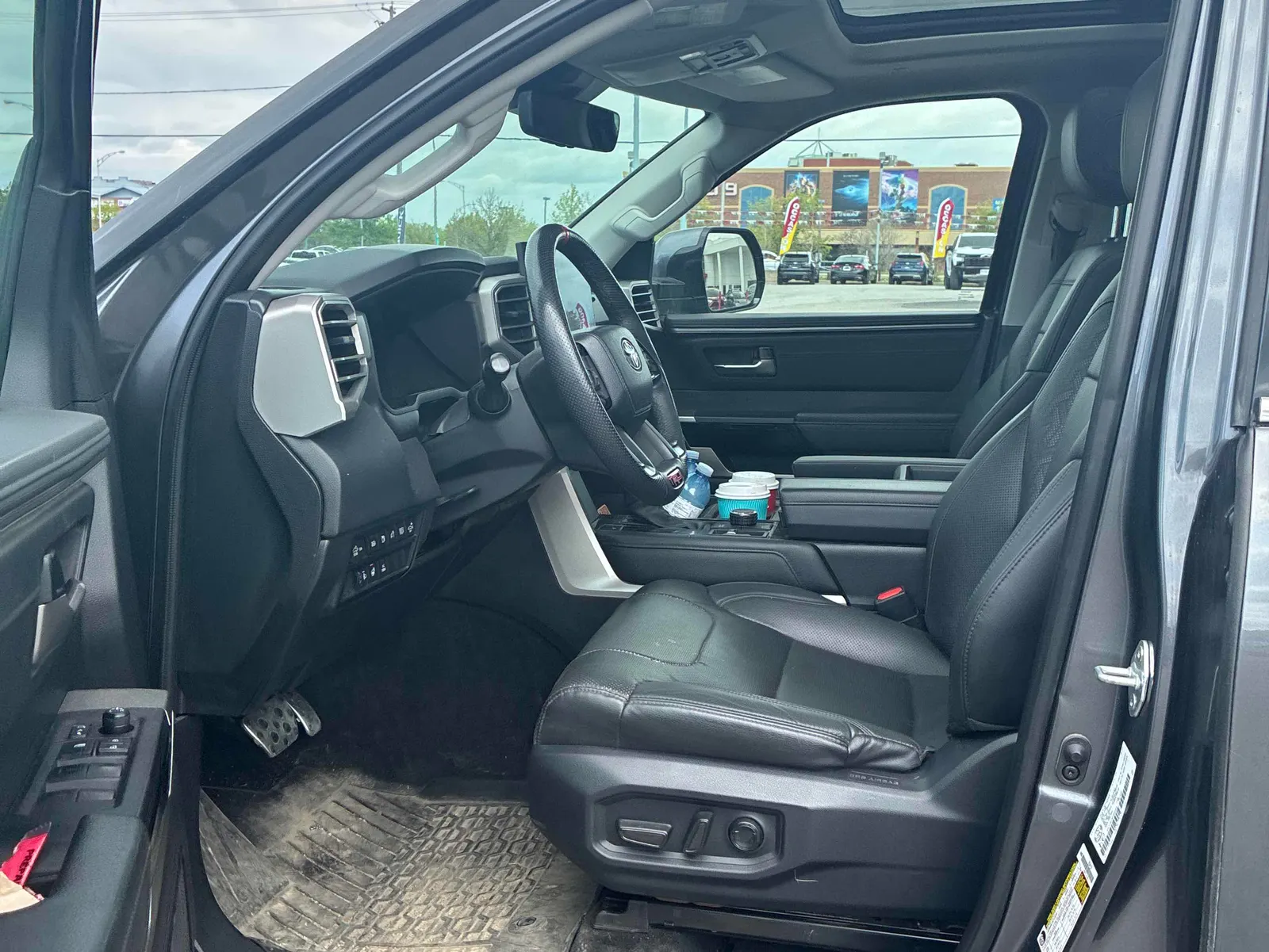Interior driver side