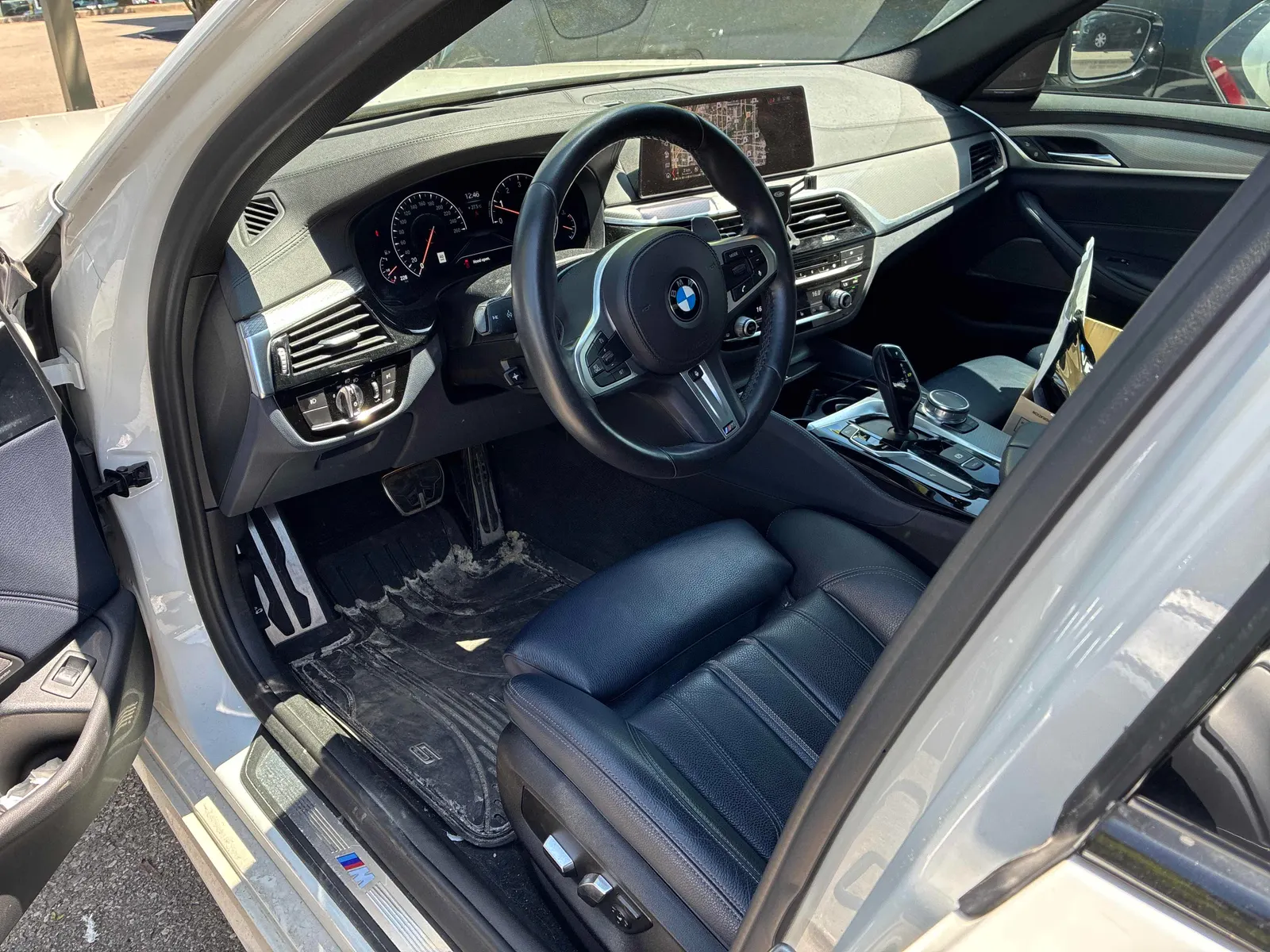 Interior driver side
