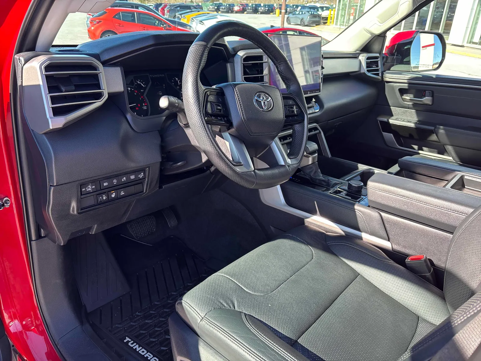 Interior driver side