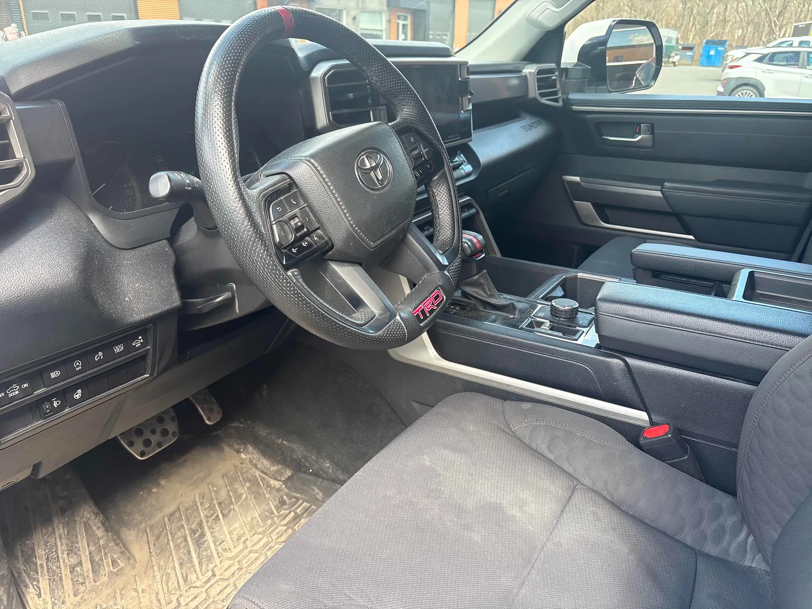 Interior driver side