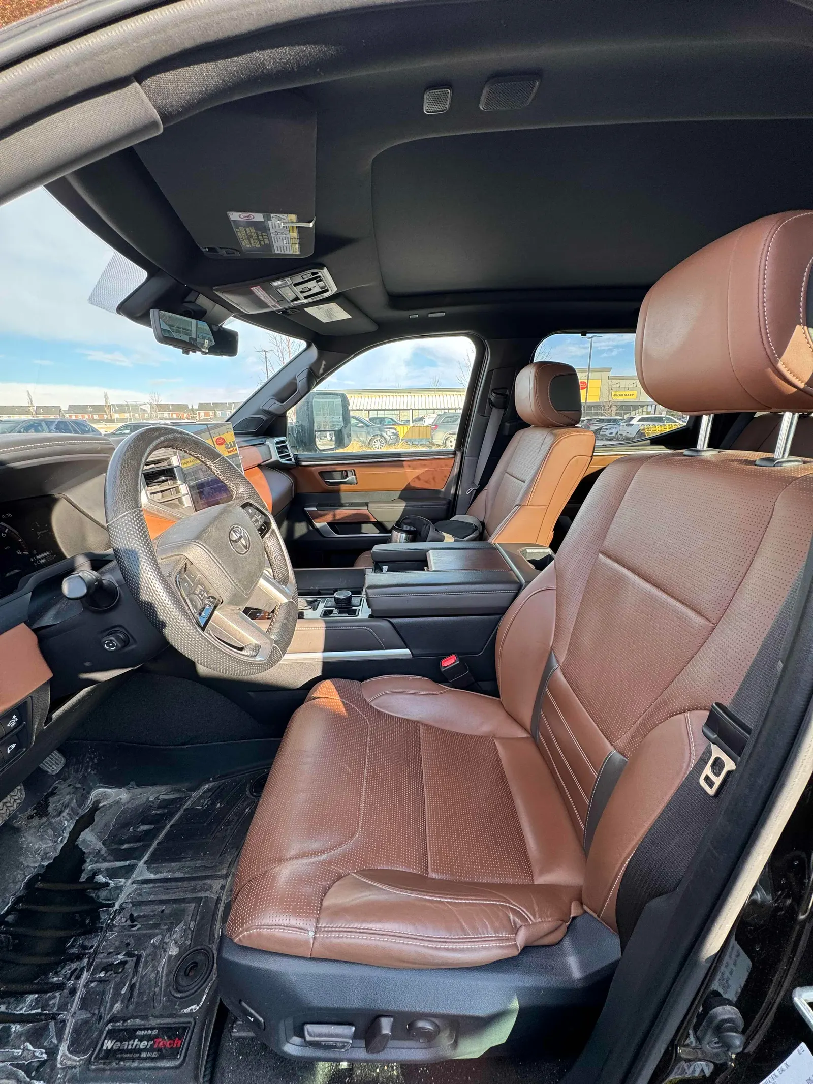 Interior driver side