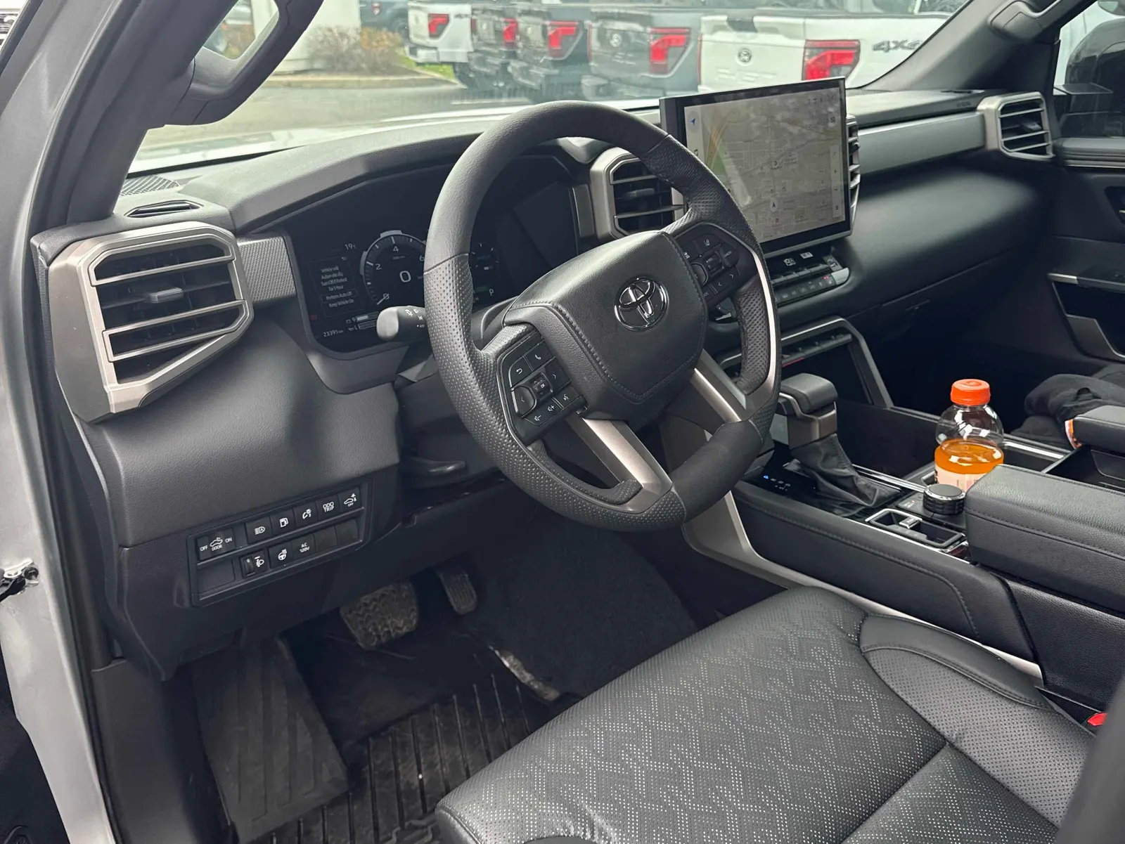 Interior driver side