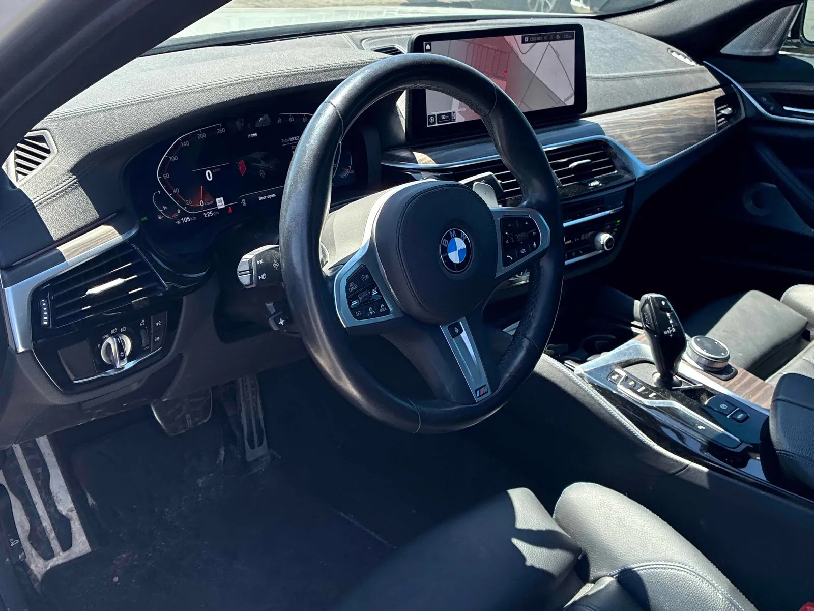 Interior driver side