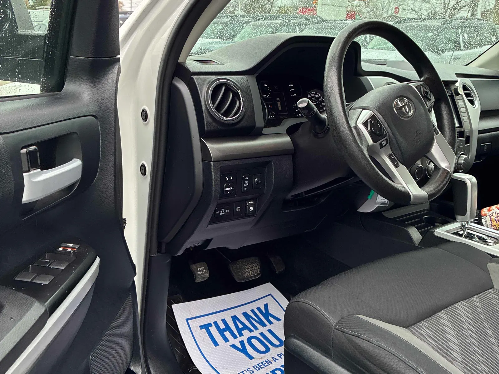 Interior driver side