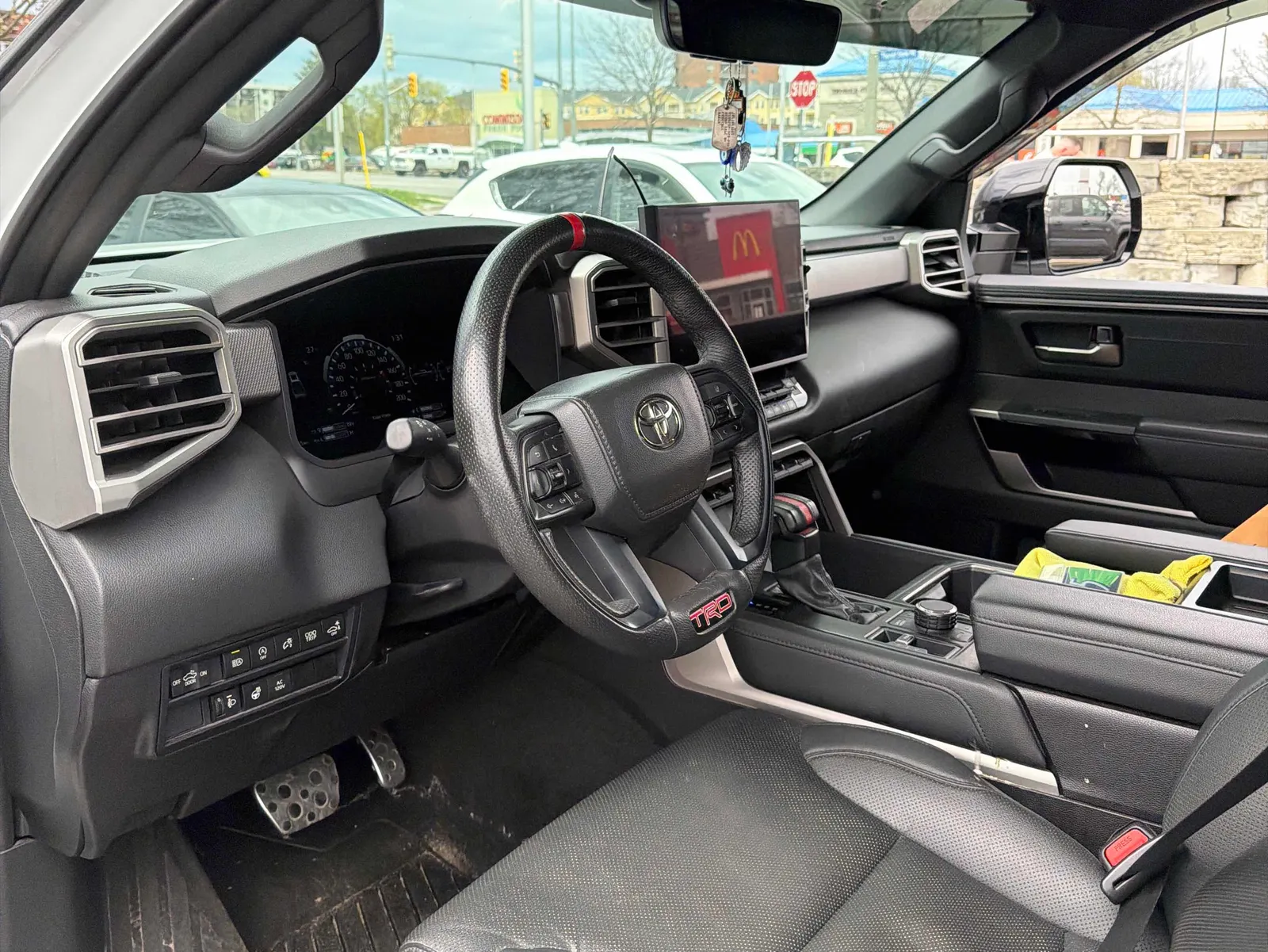 Interior driver side