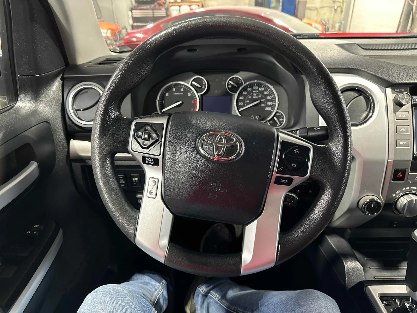 Interior driver side