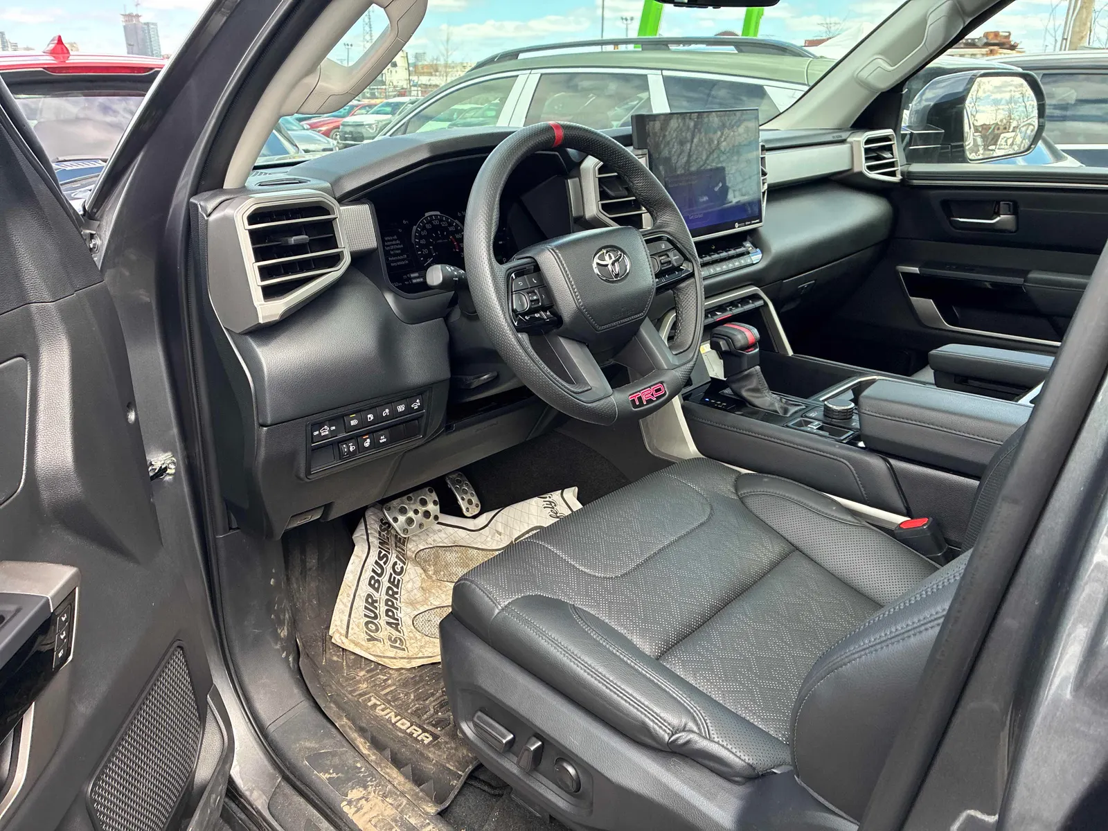 Interior driver side