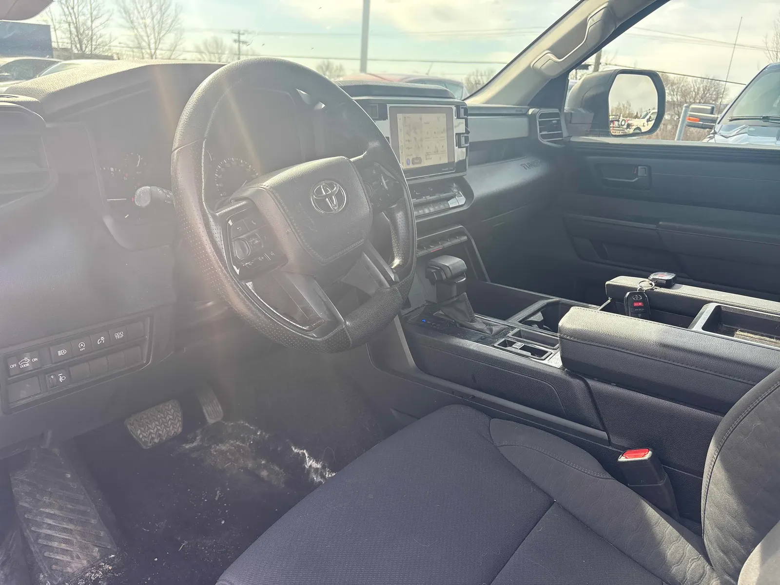 Interior driver side