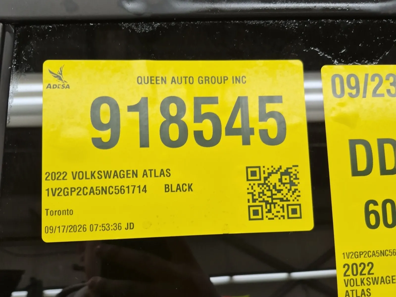 Inventory Label Photo