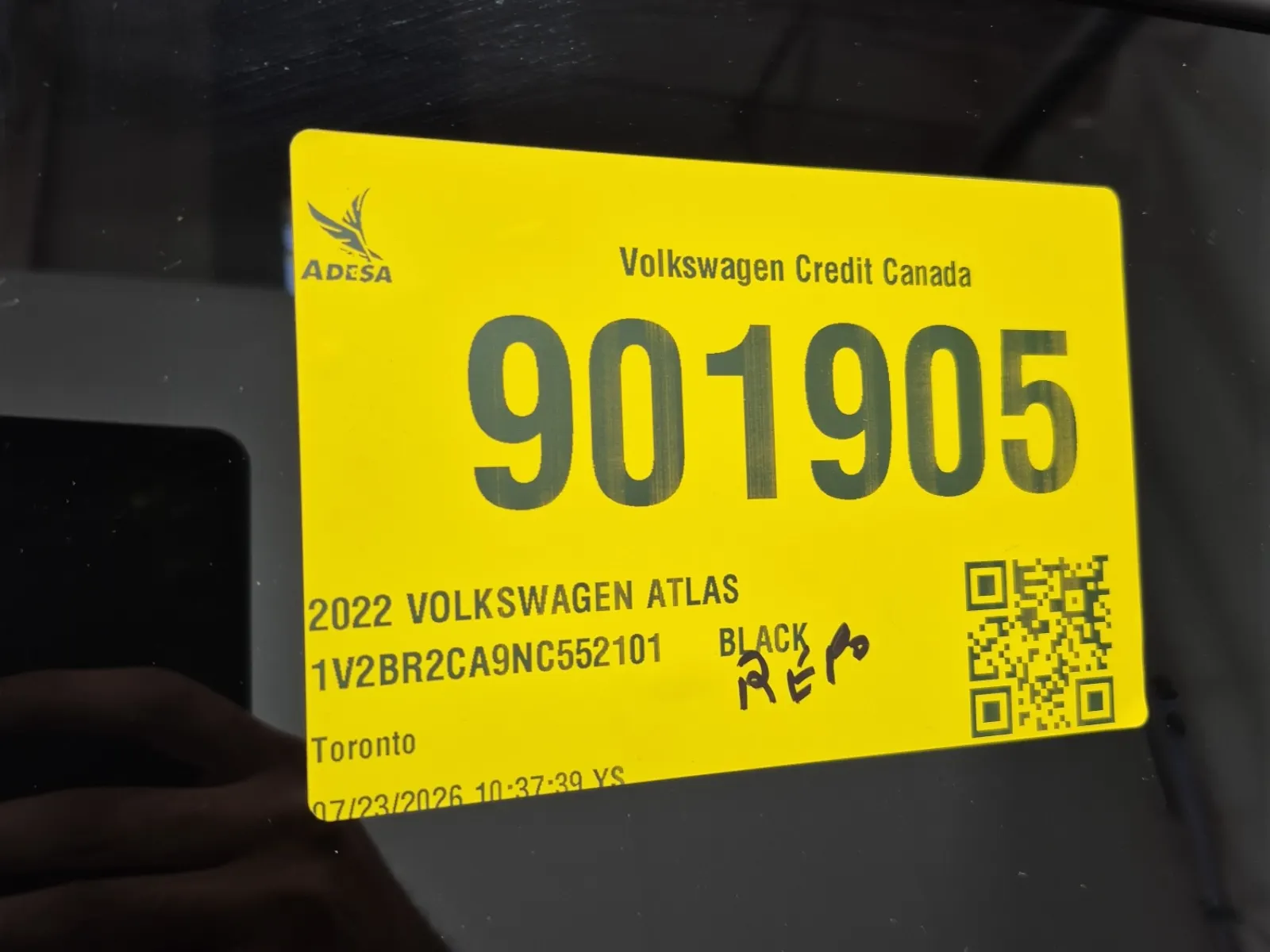 Inventory Label Photo
