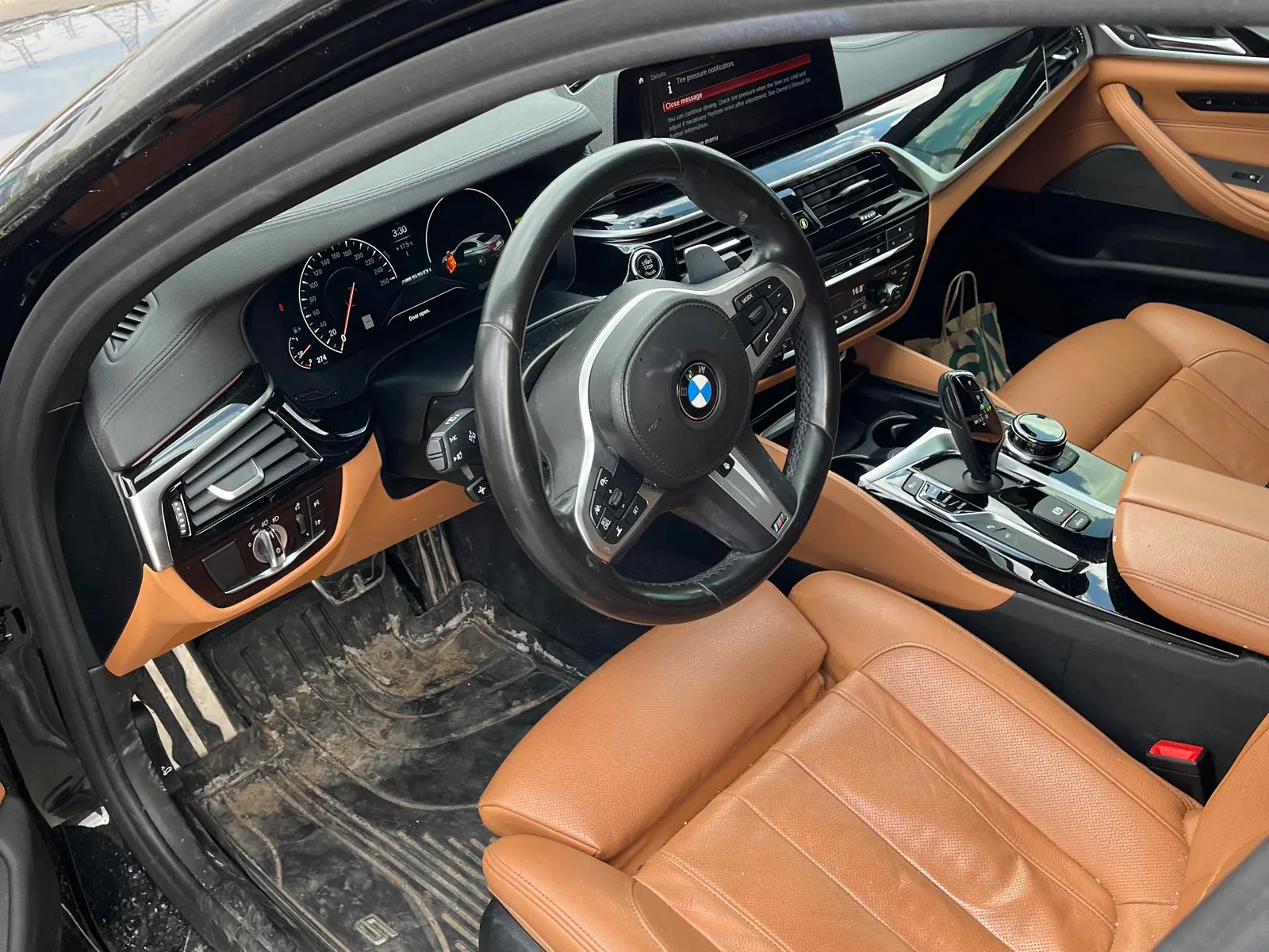 Interior driver side