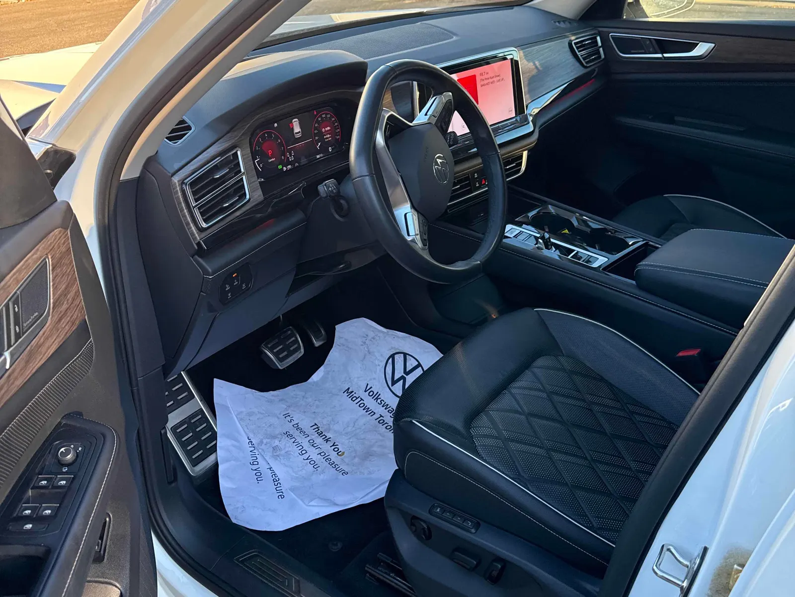 Interior driver side