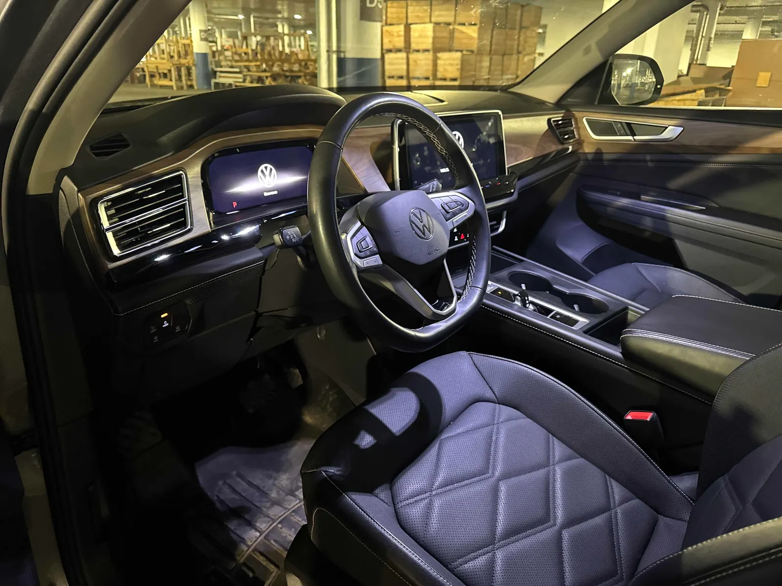 Interior driver side