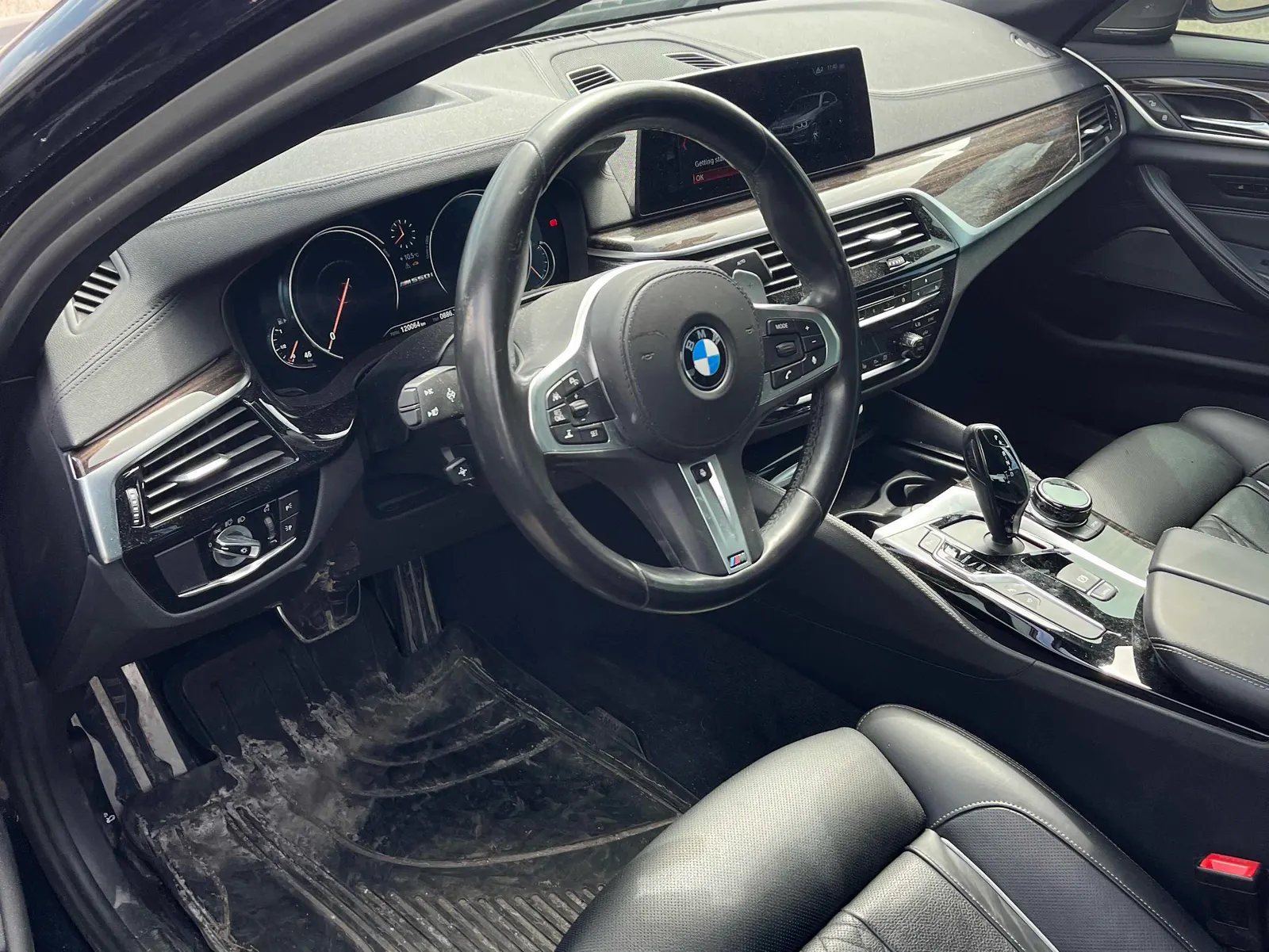 Interior driver side