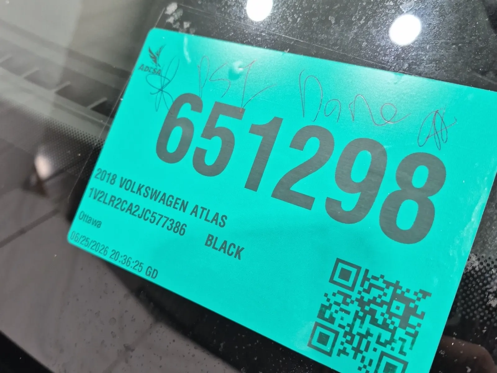 Inventory Label Photo