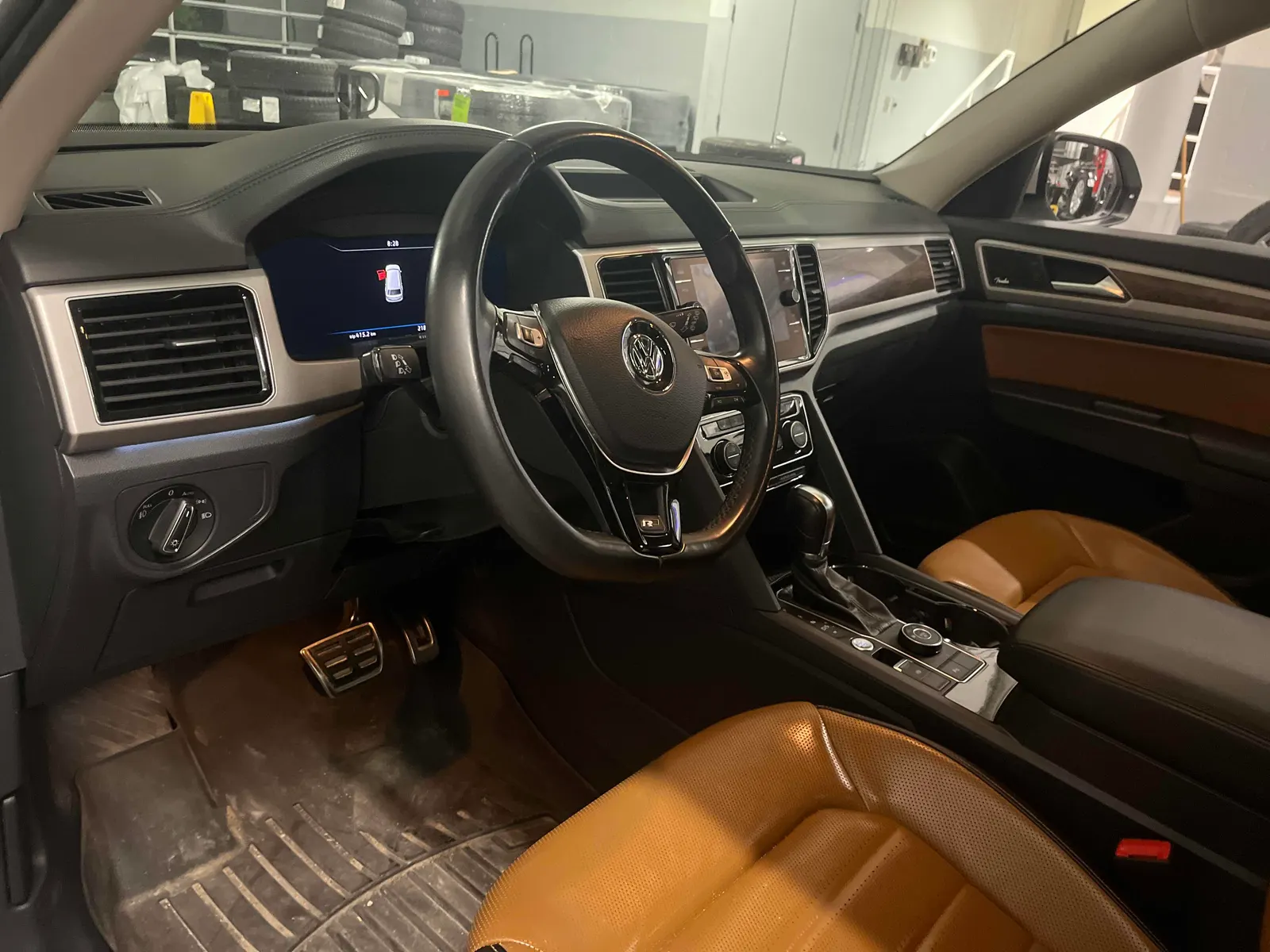 Interior driver side