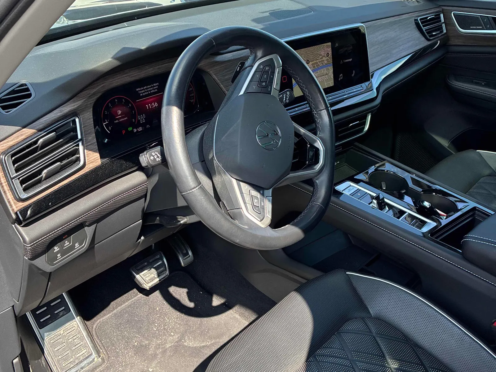 Interior driver side