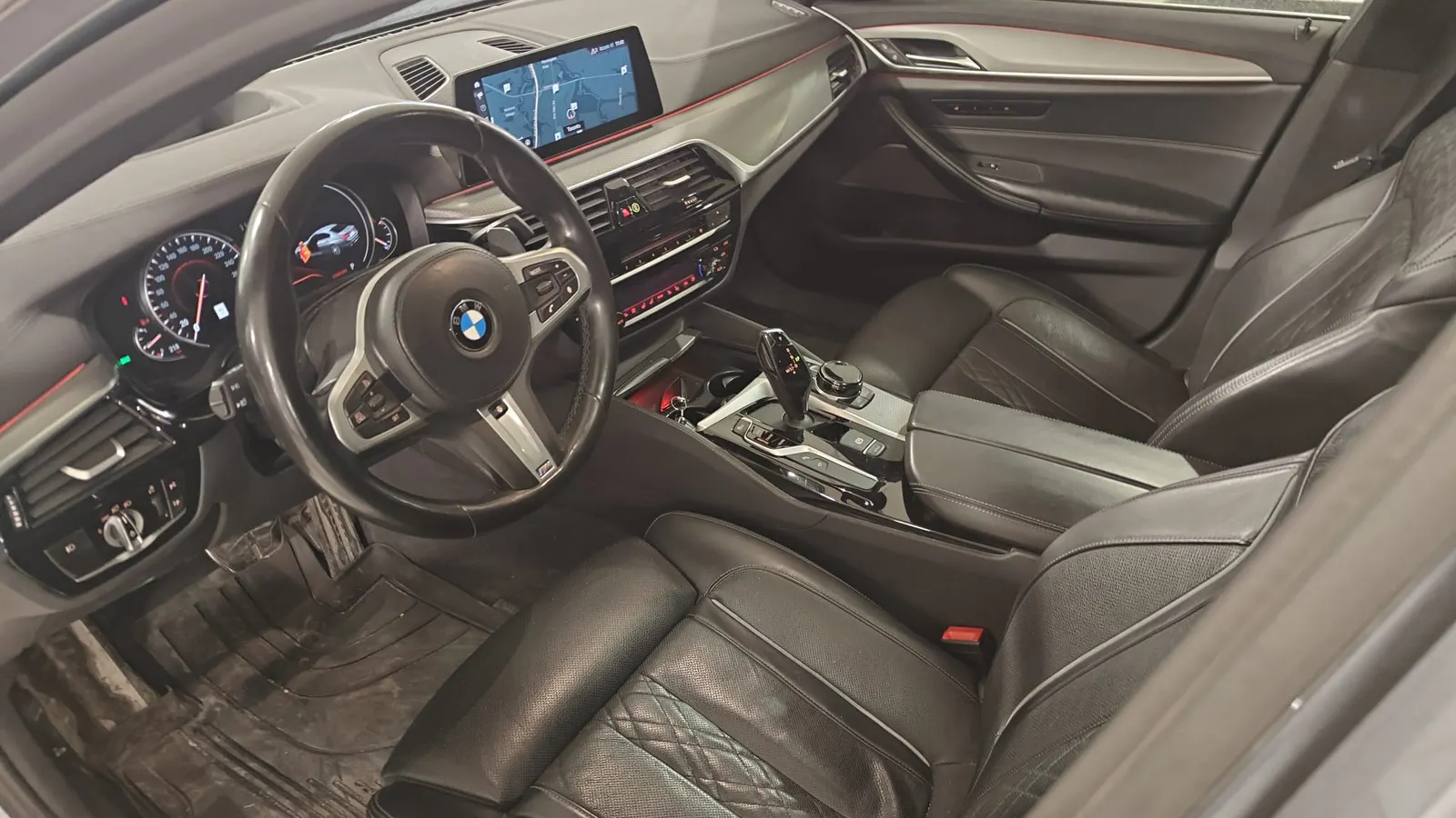 Interior driver side