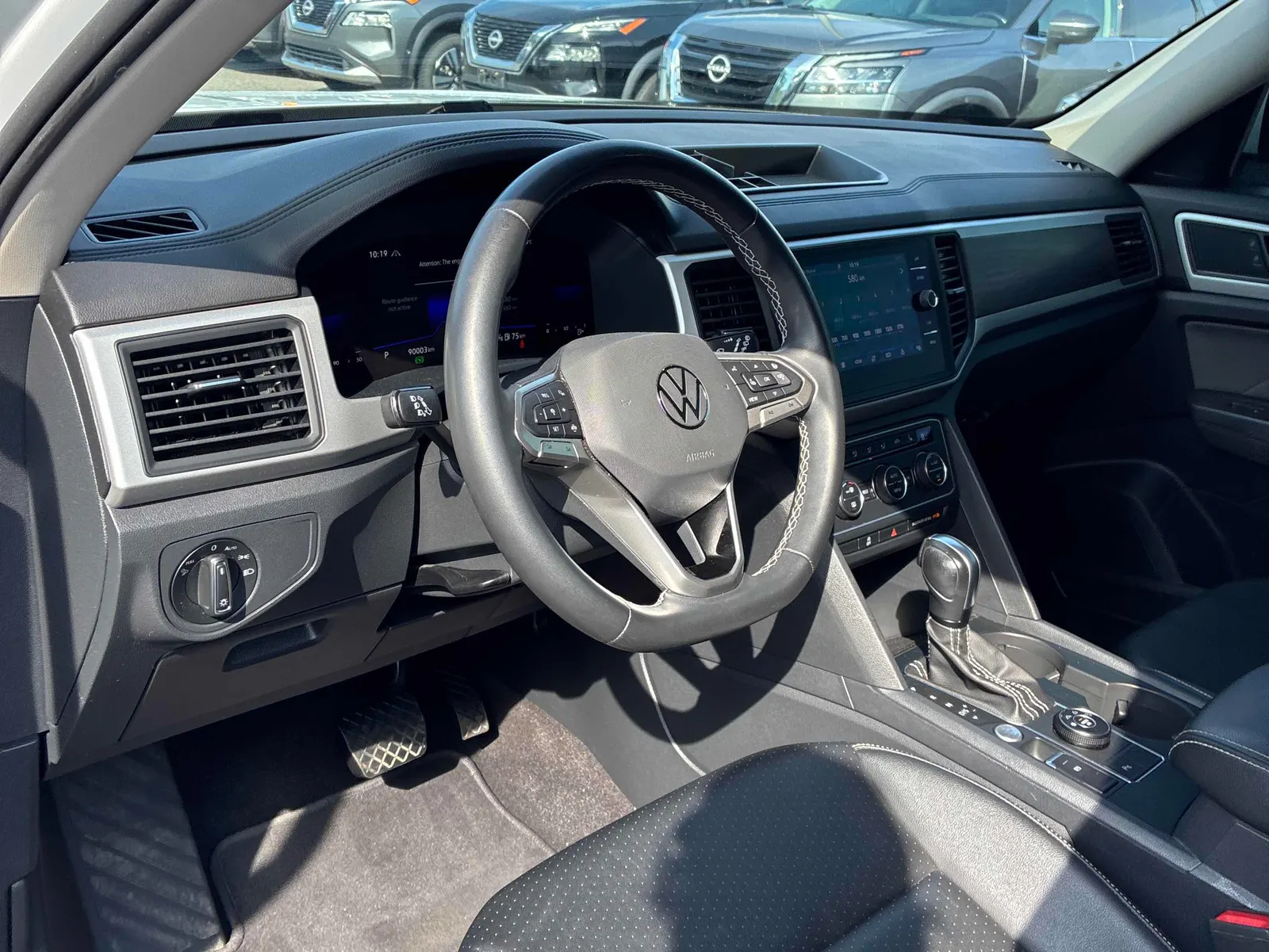 Interior driver side