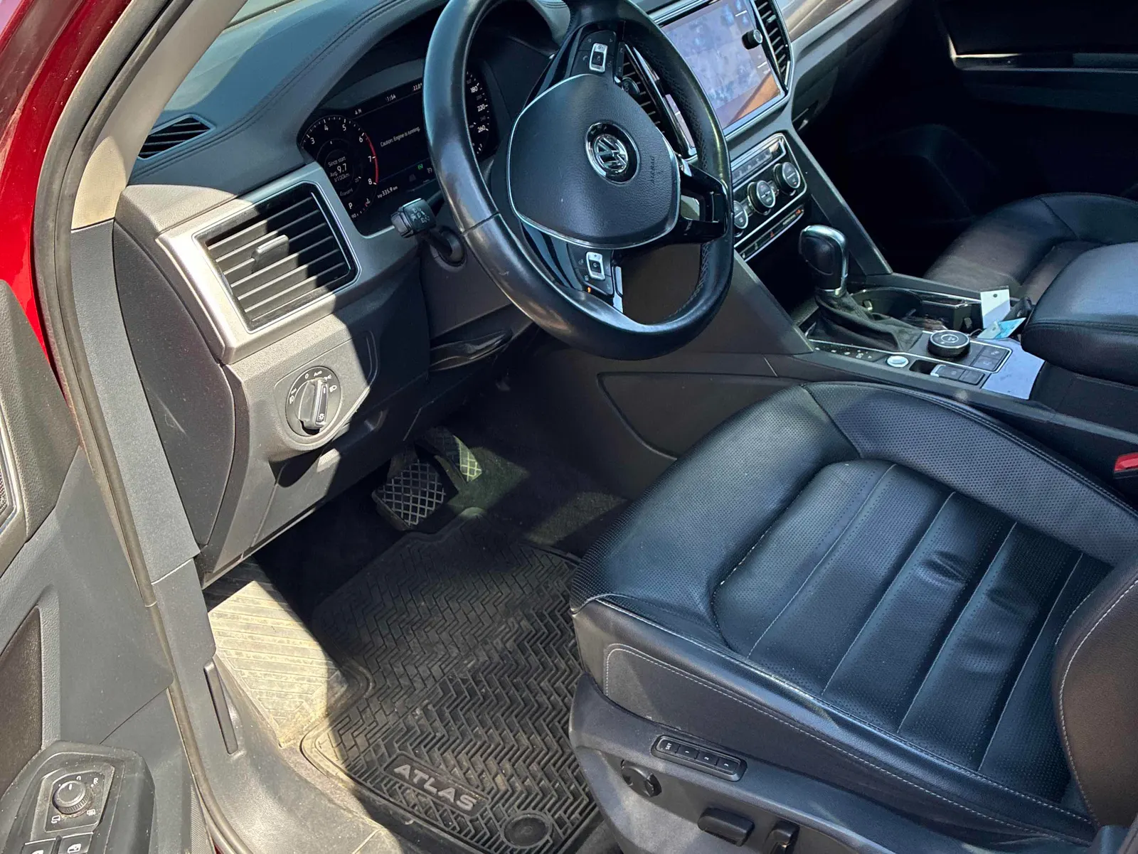 Interior driver side