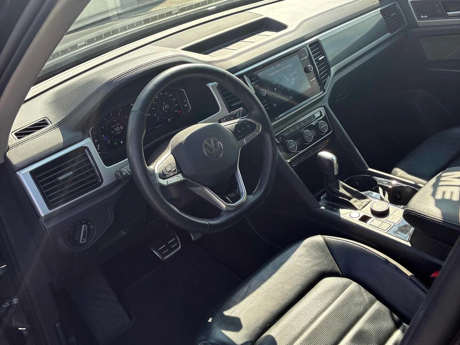 Interior driver side