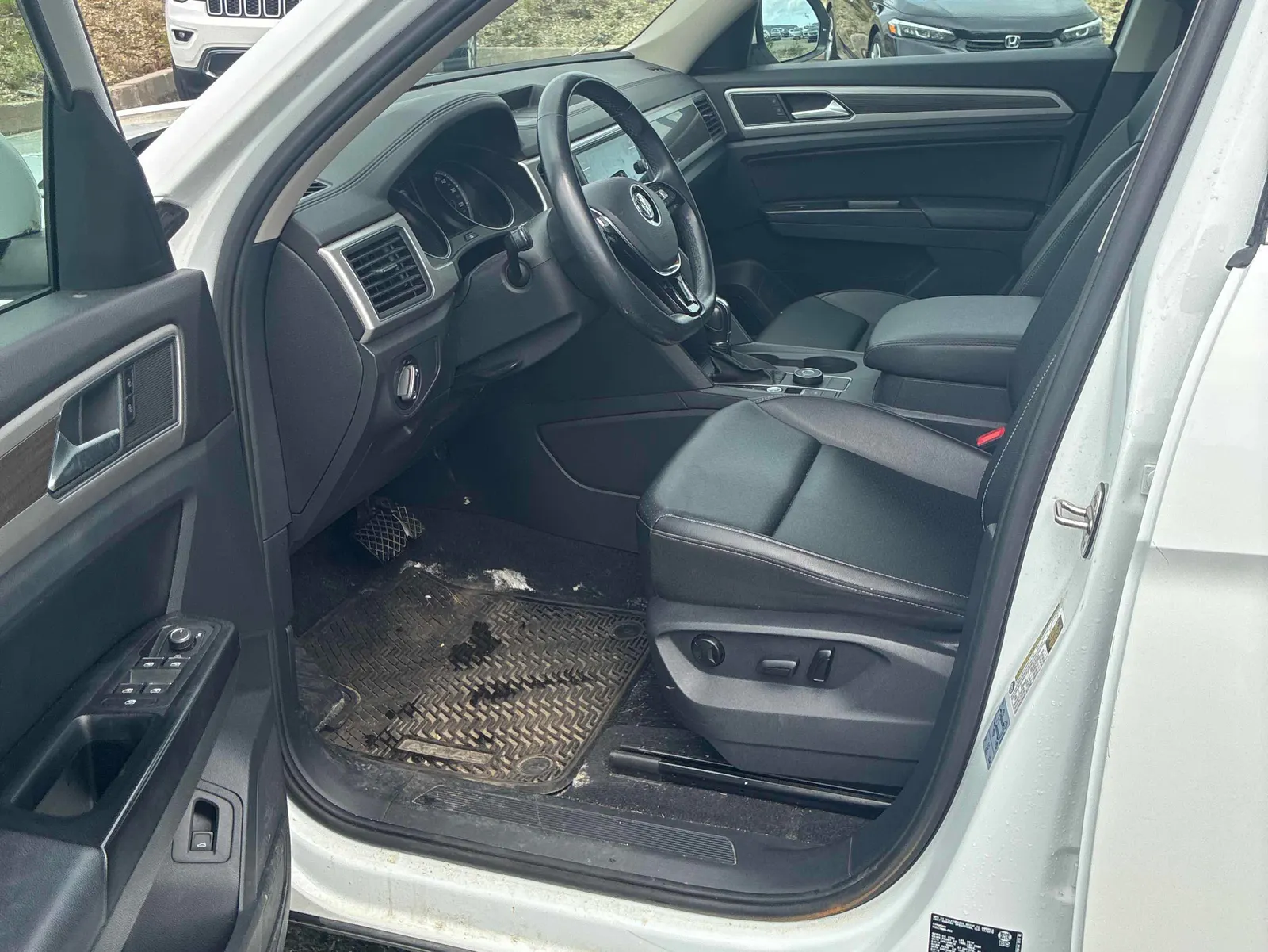 Interior driver side