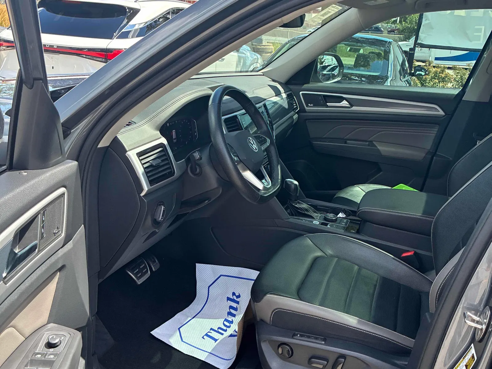 Interior driver side