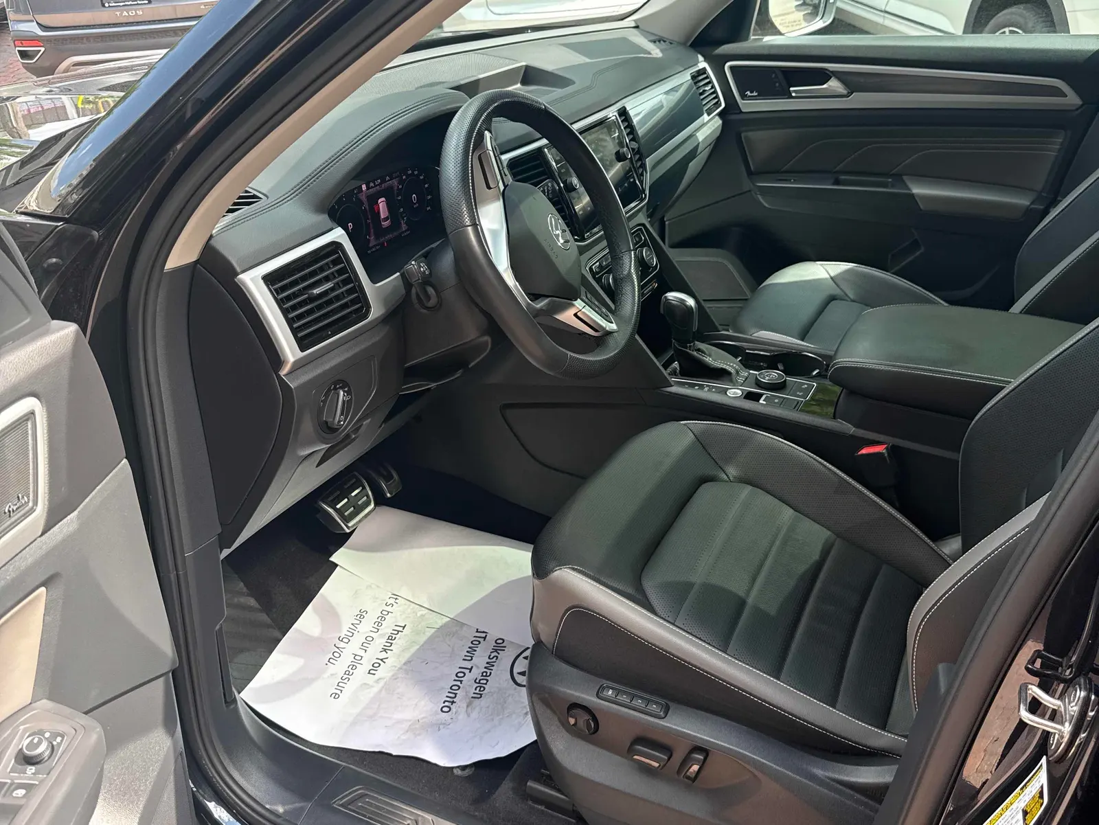 Interior driver side
