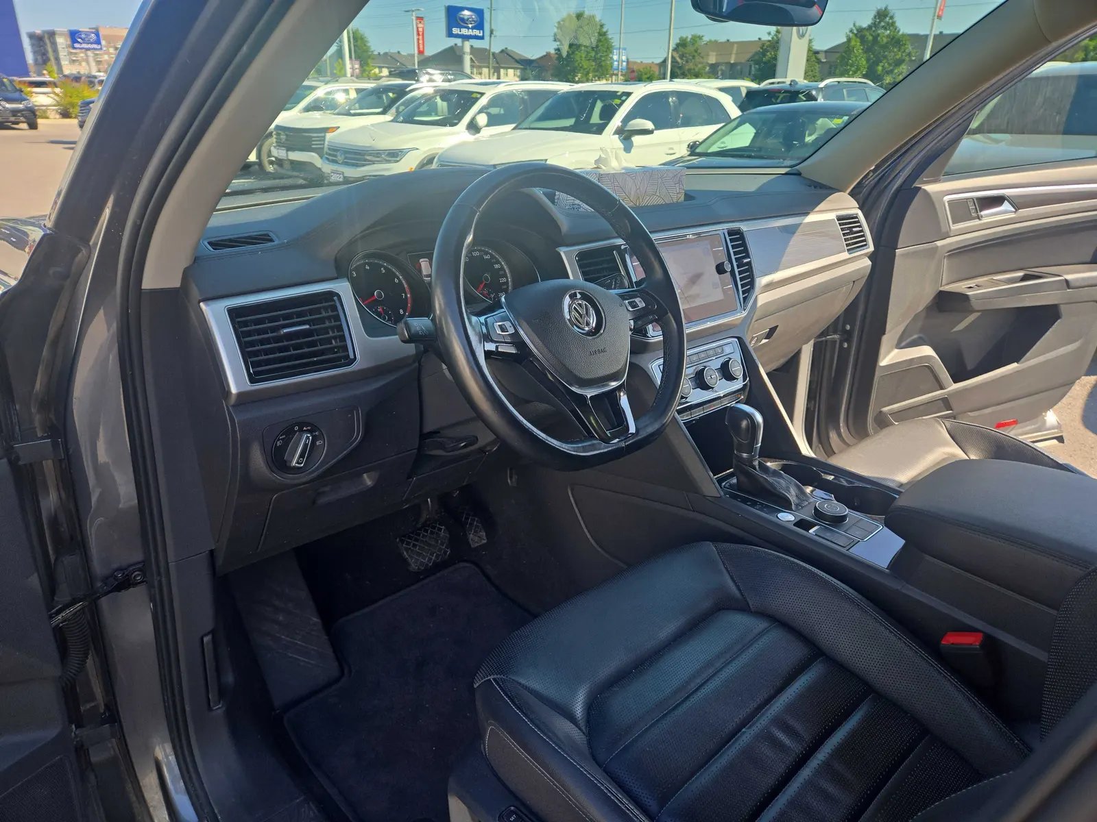 Interior driver side
