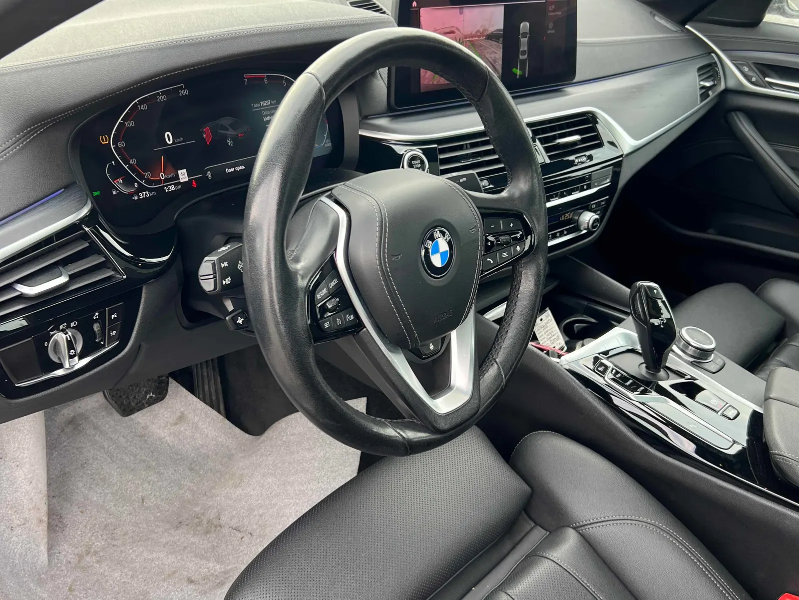 Interior driver side