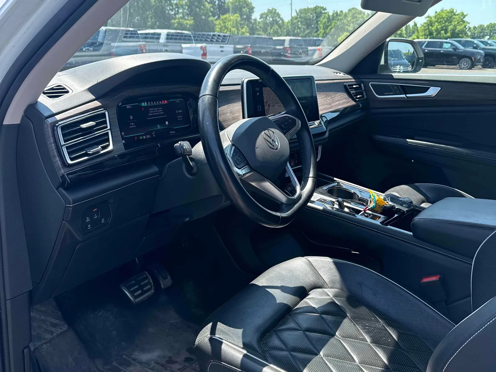 Interior driver side