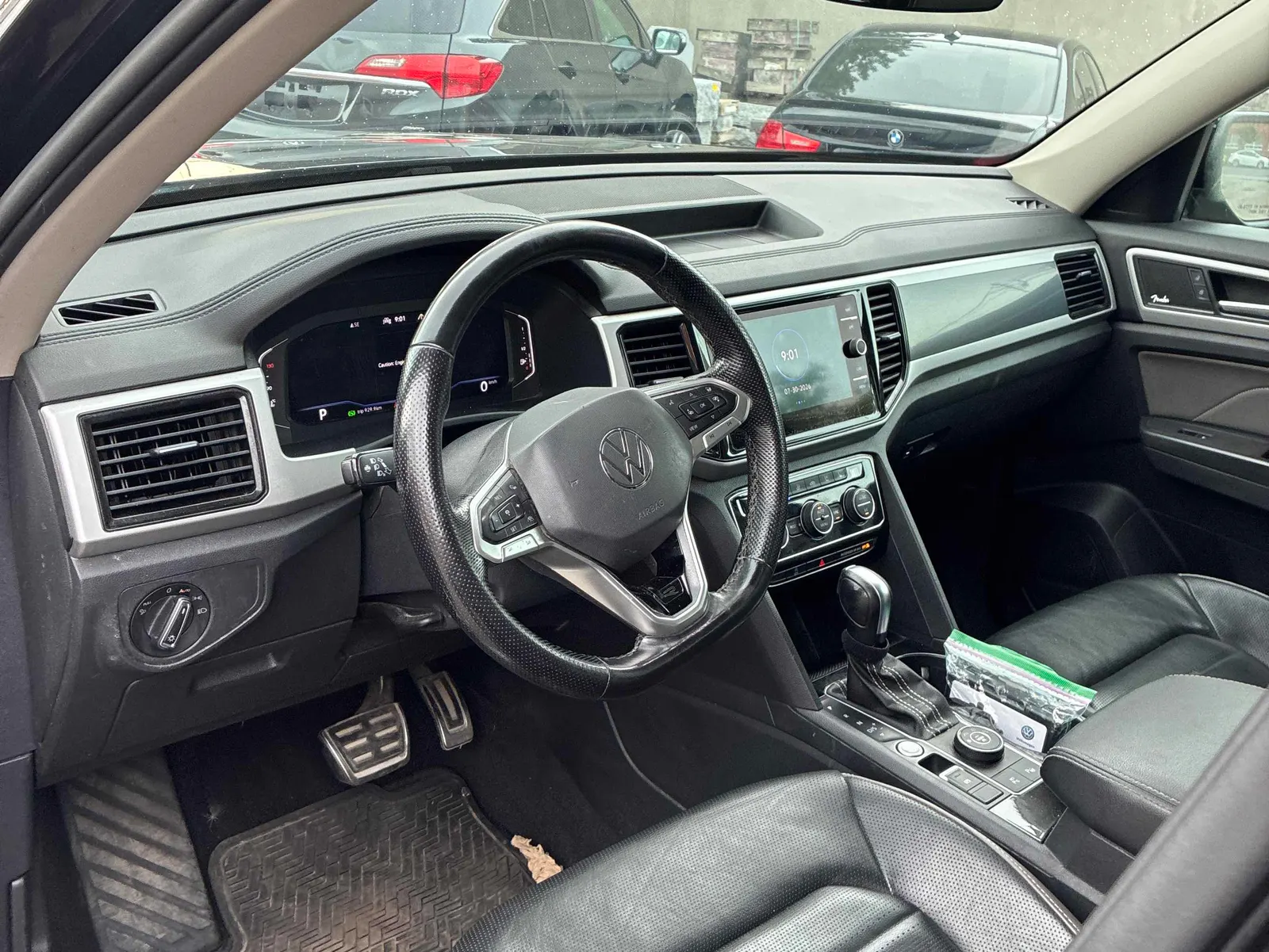 Interior driver side