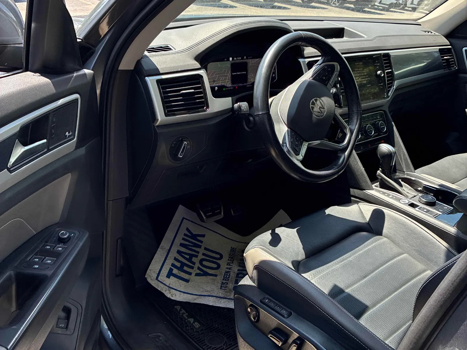 Interior driver side