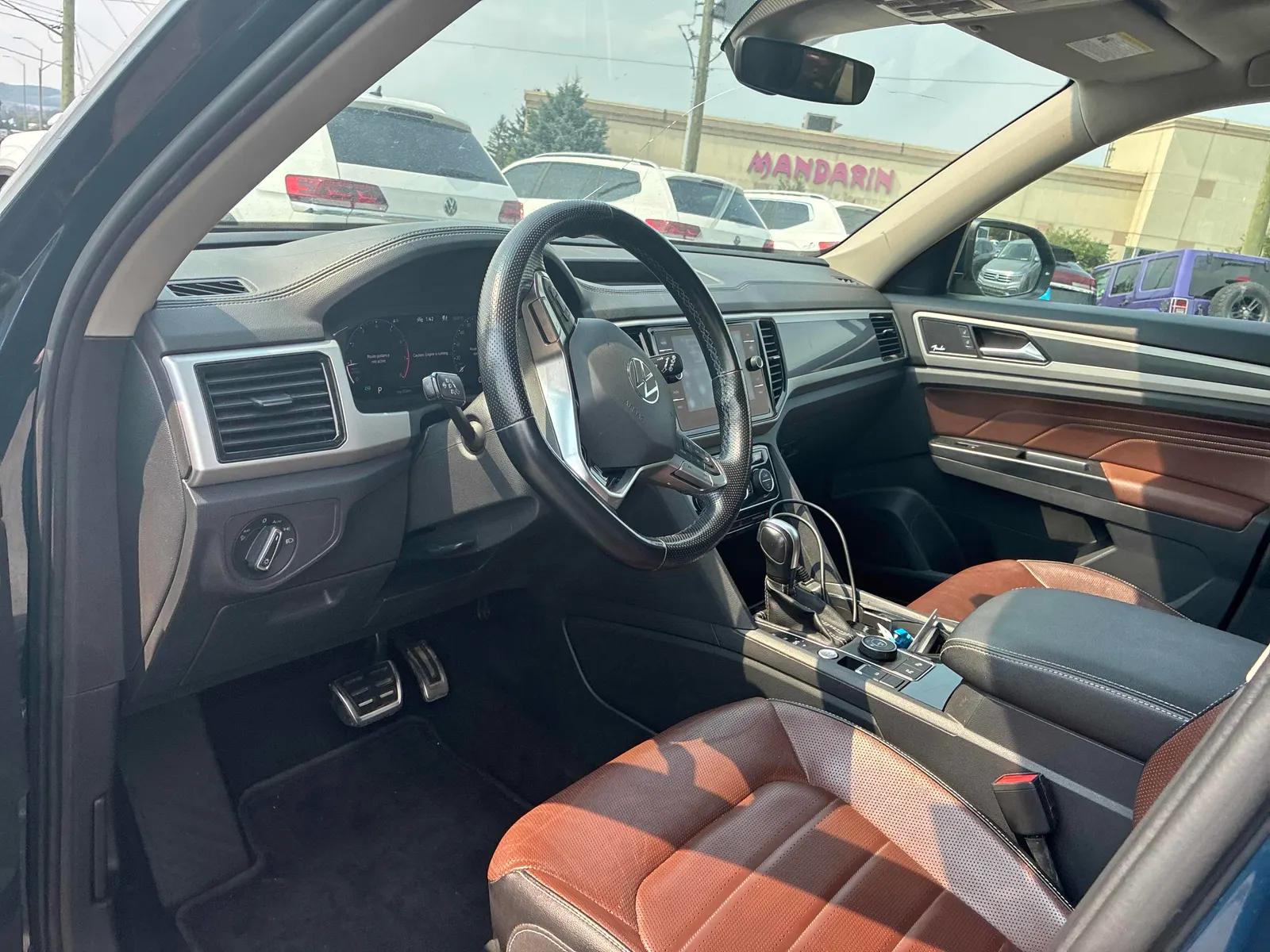 Interior driver side
