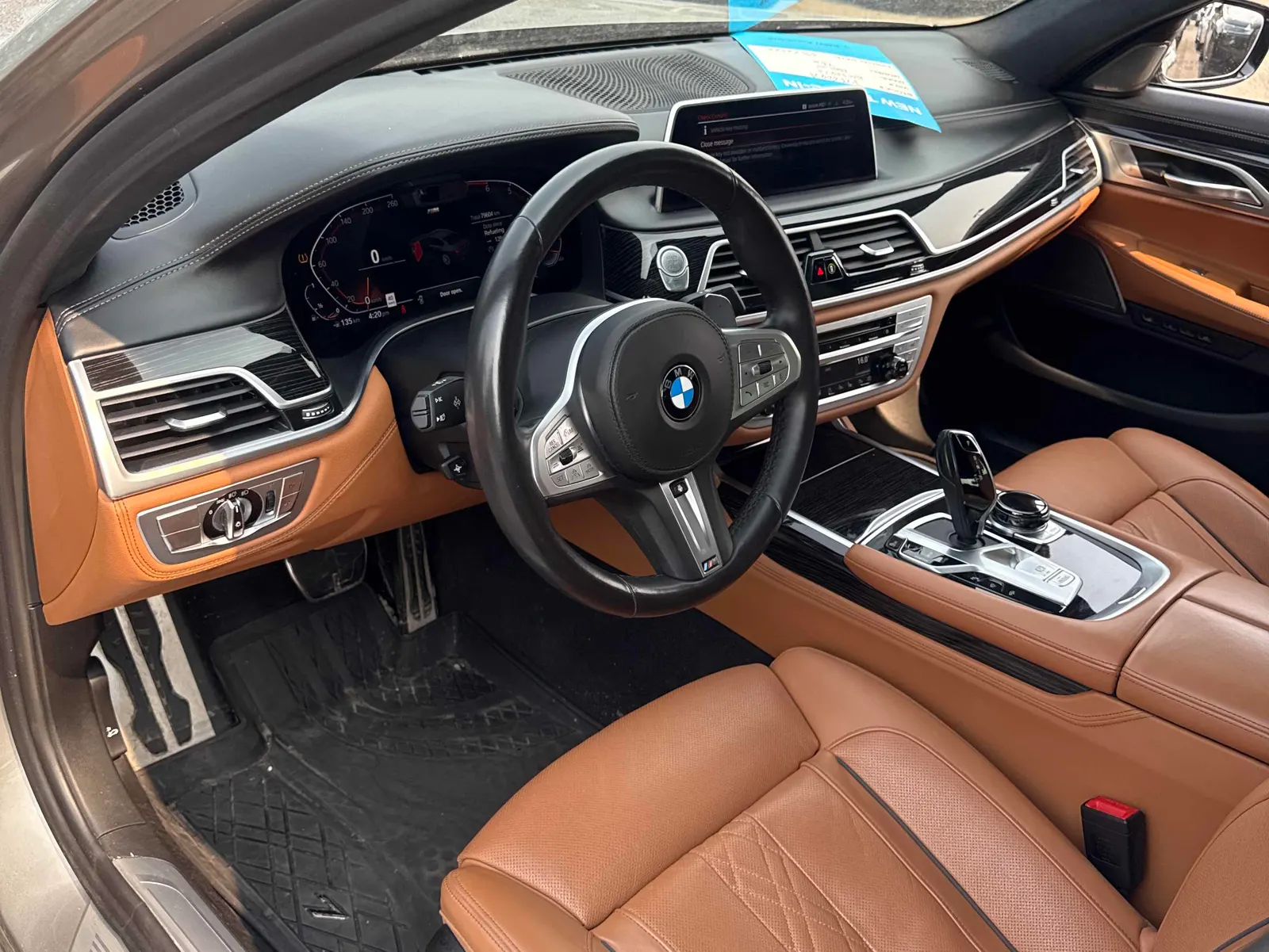 Interior driver side