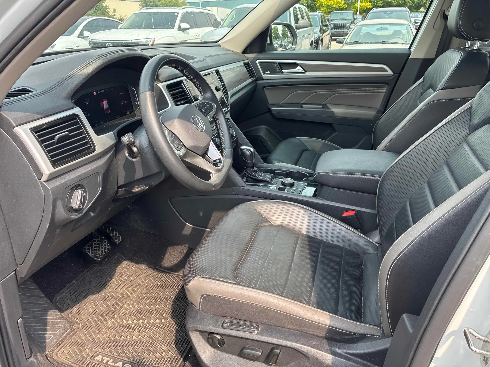 Interior driver side