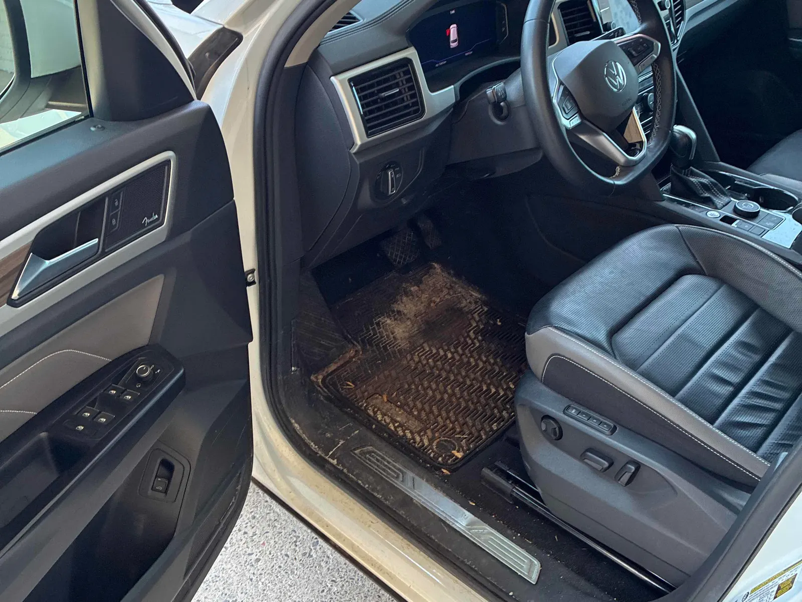 Interior driver side