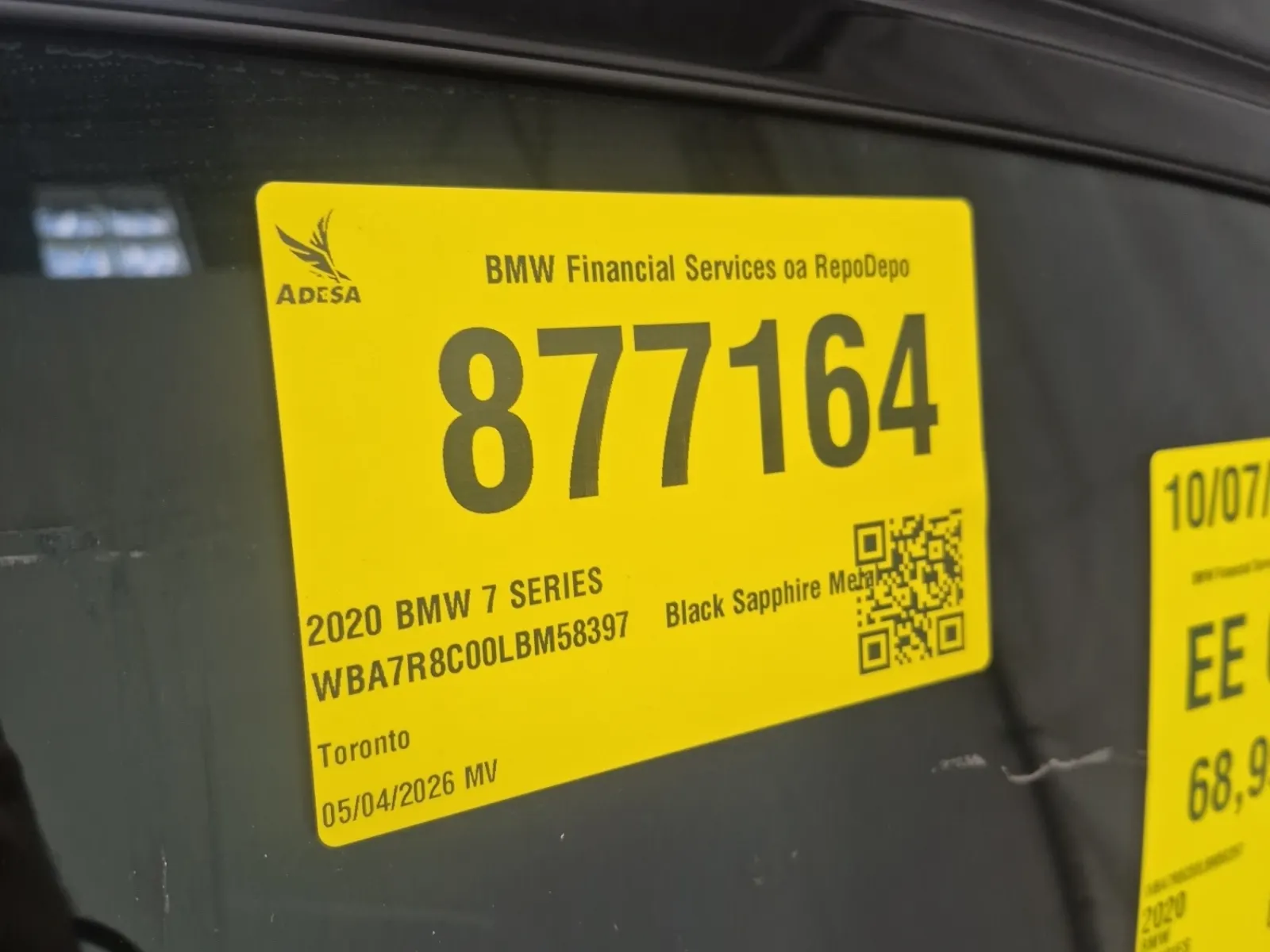 Inventory Label Photo