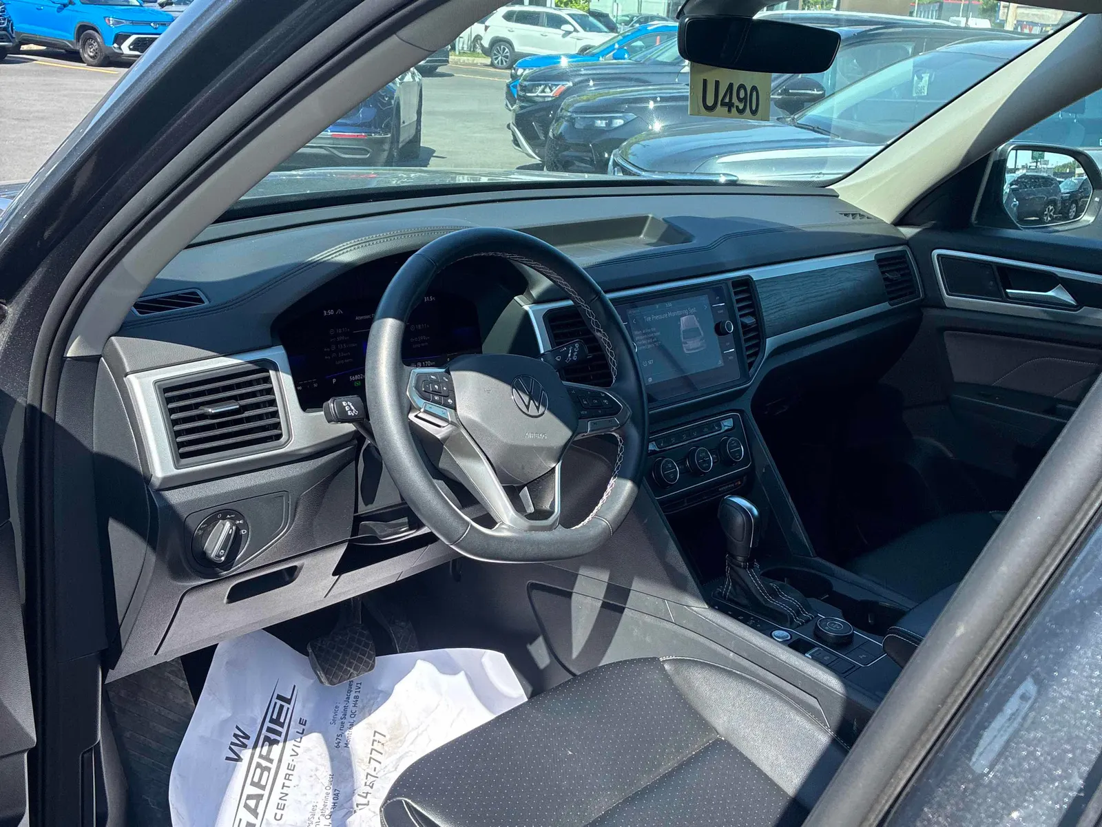 Interior driver side