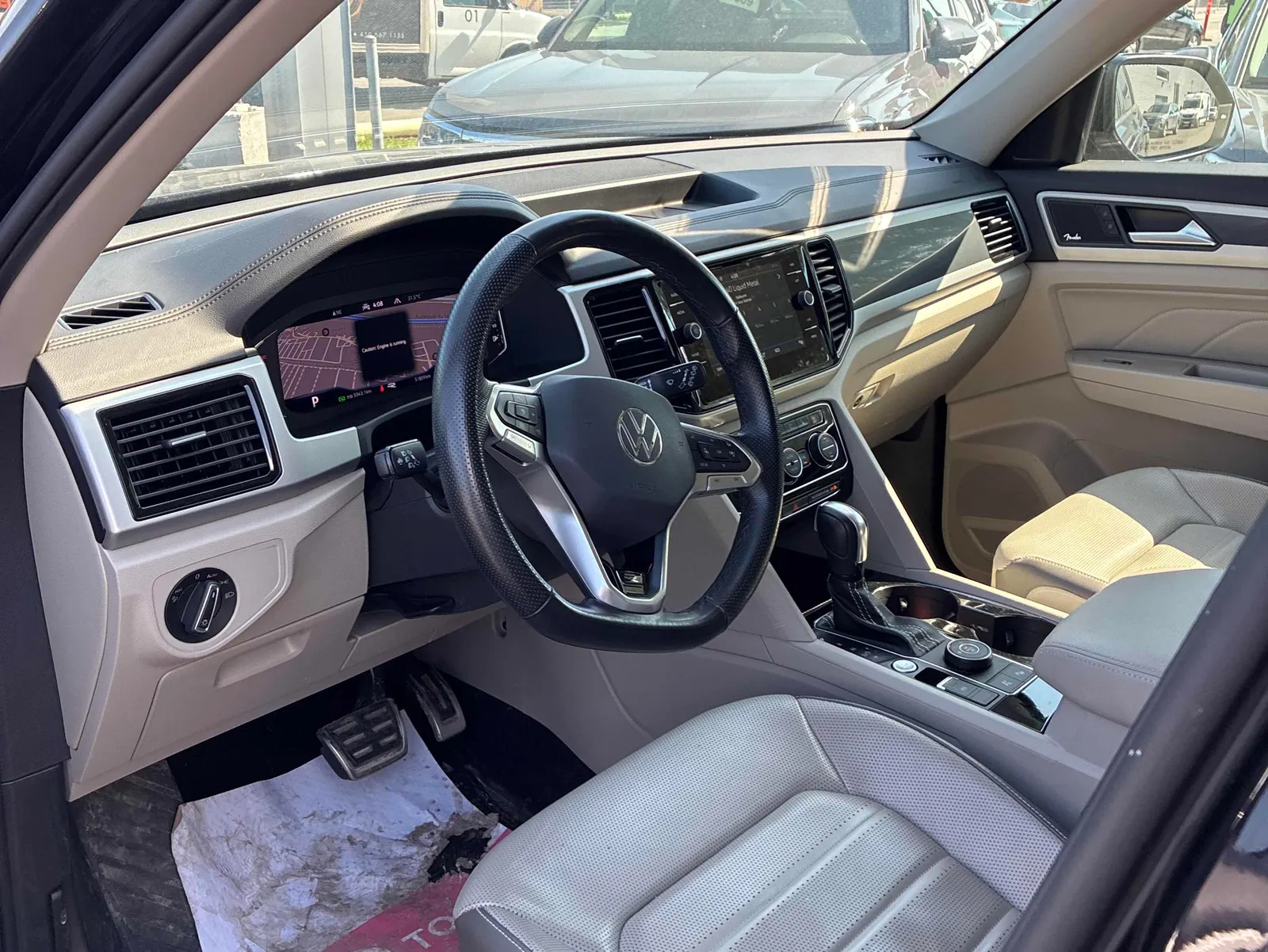 Interior driver side