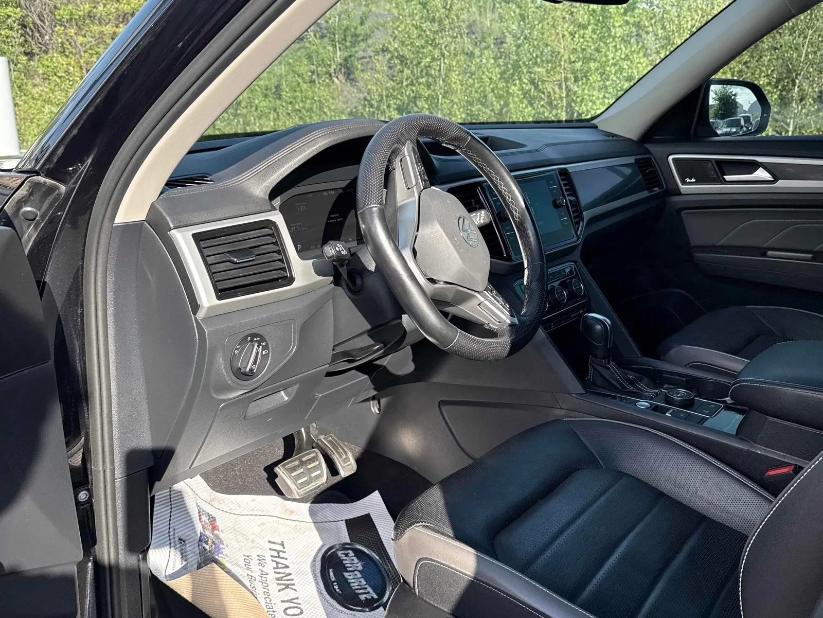 Interior driver side