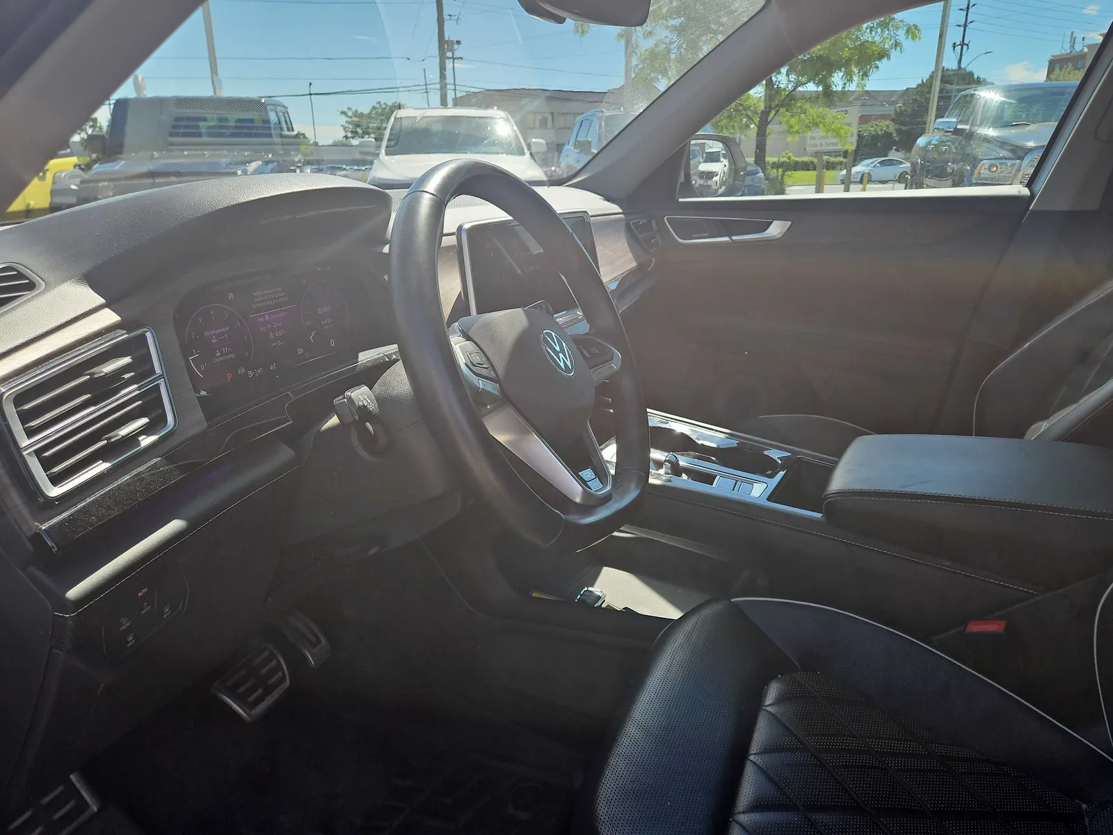 Interior driver side