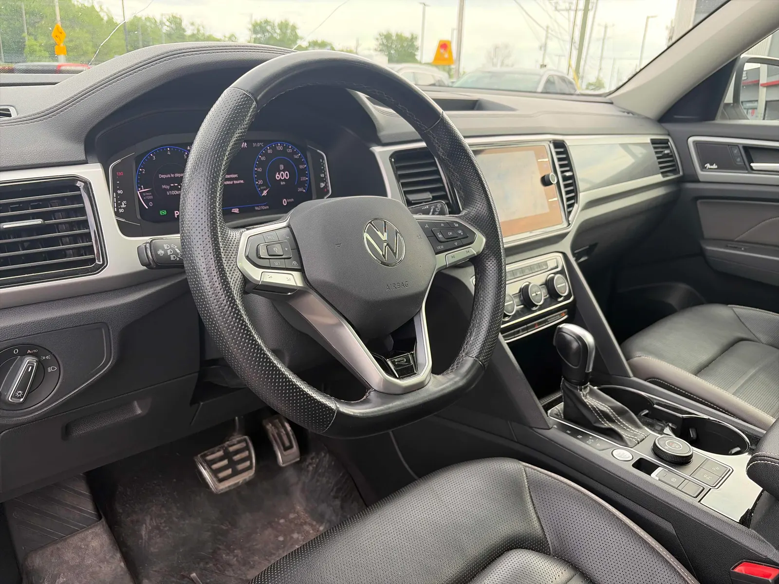 Interior driver side