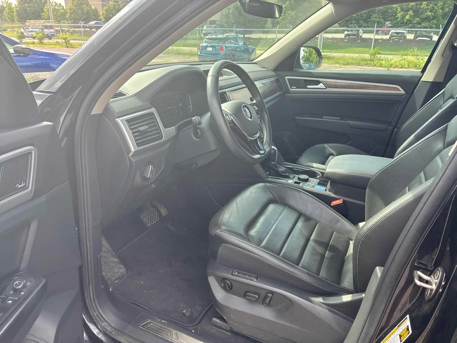 Interior driver side